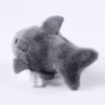 Брелок - мягкая игрушка «Акула», серый